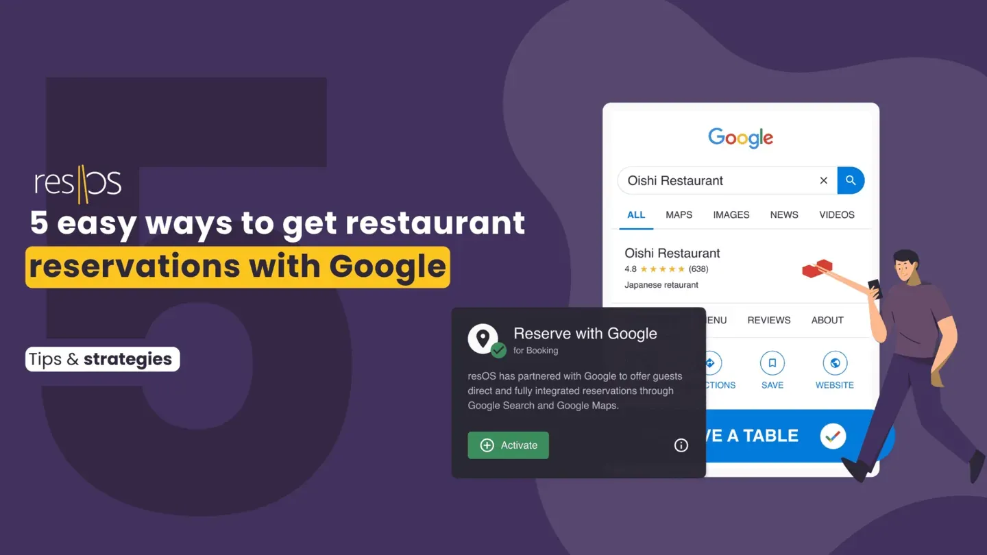 Reserve with Google for restaurants