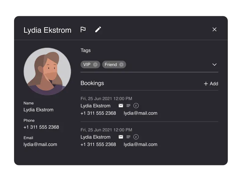 automatic customer profiles