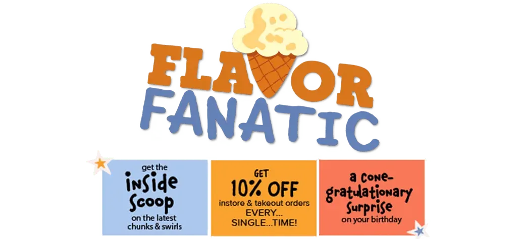 Birthday deals loyalty program - Ben & Jerry