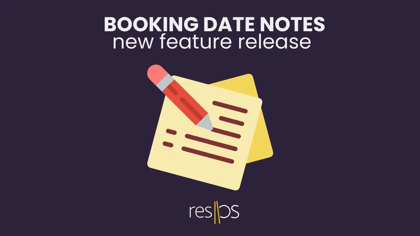 Product update – booking date notes