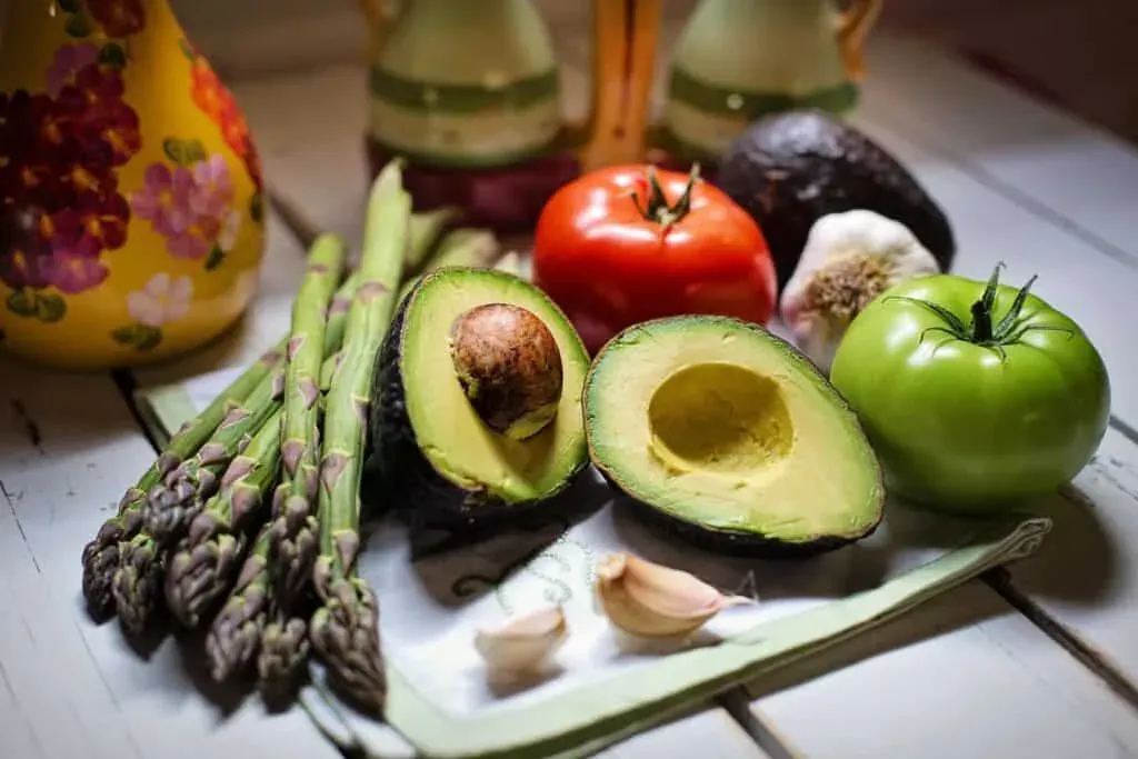 Retrieved from pixabay.com Colorful mix of vegetables used in plant-based dishes at a vegan restaurant