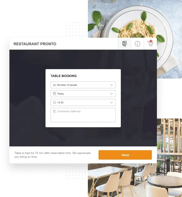 Gloriafood system