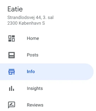 In your Google Business Profile, you can go to the Info menu and add a booking system