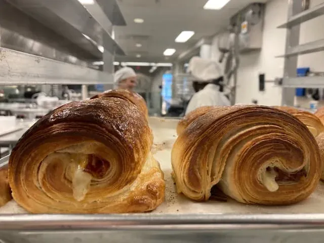 baked gourmet croissants