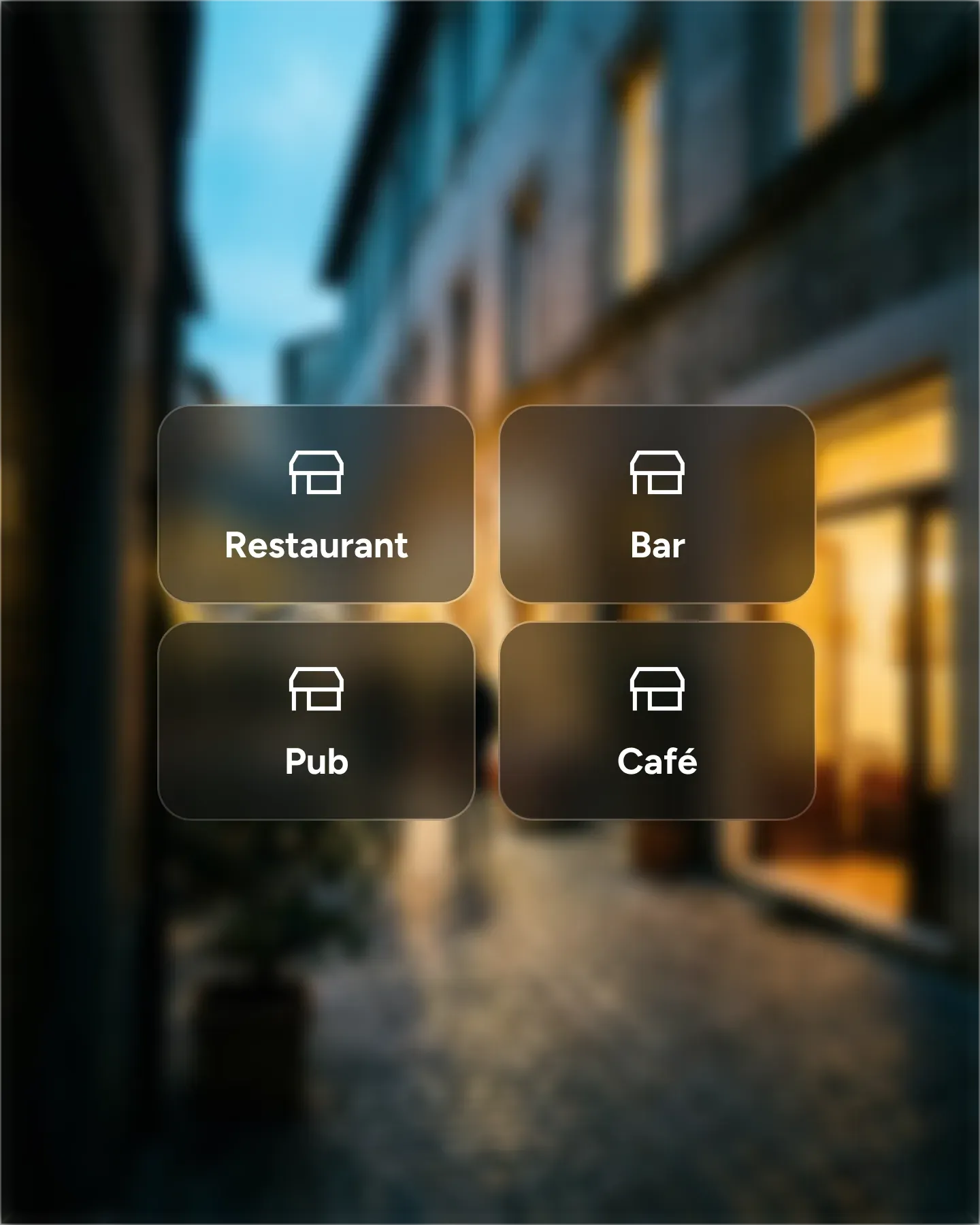 Resos dashboard with multi-location selector showing different restaurants