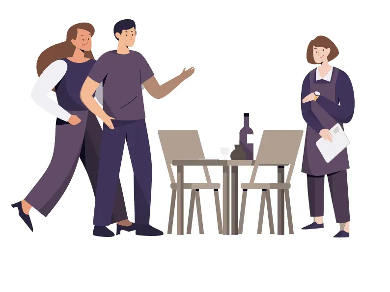 Resos no-show fee setup screen for high-end restaurant bookings
