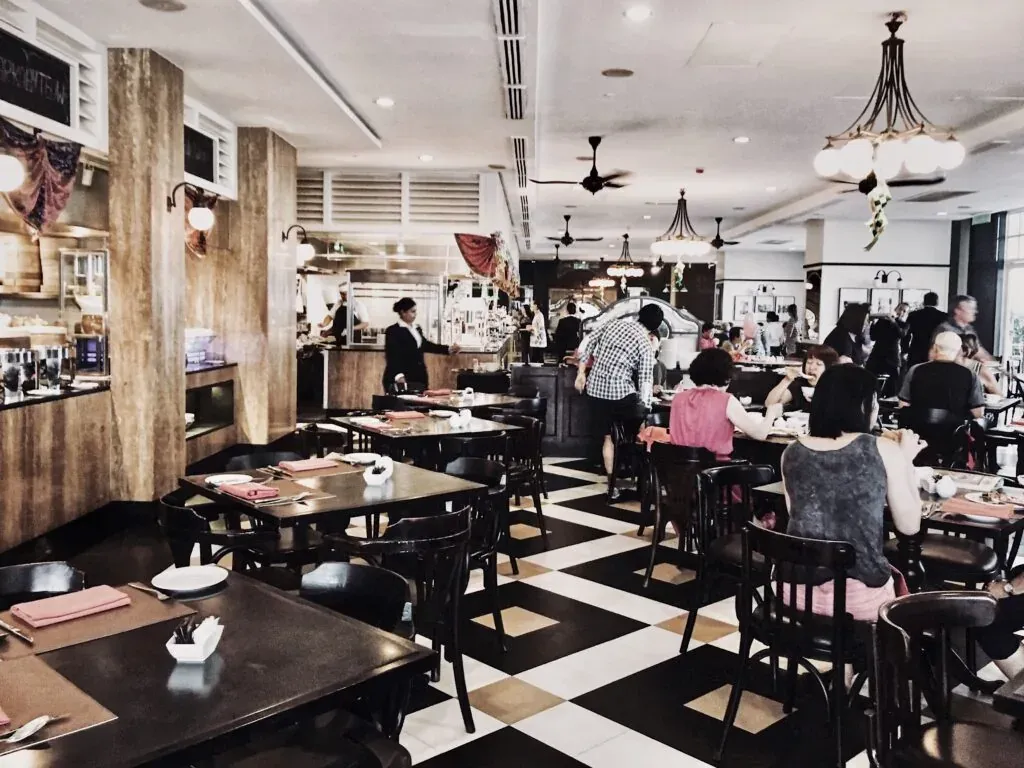 Oriental restaurant