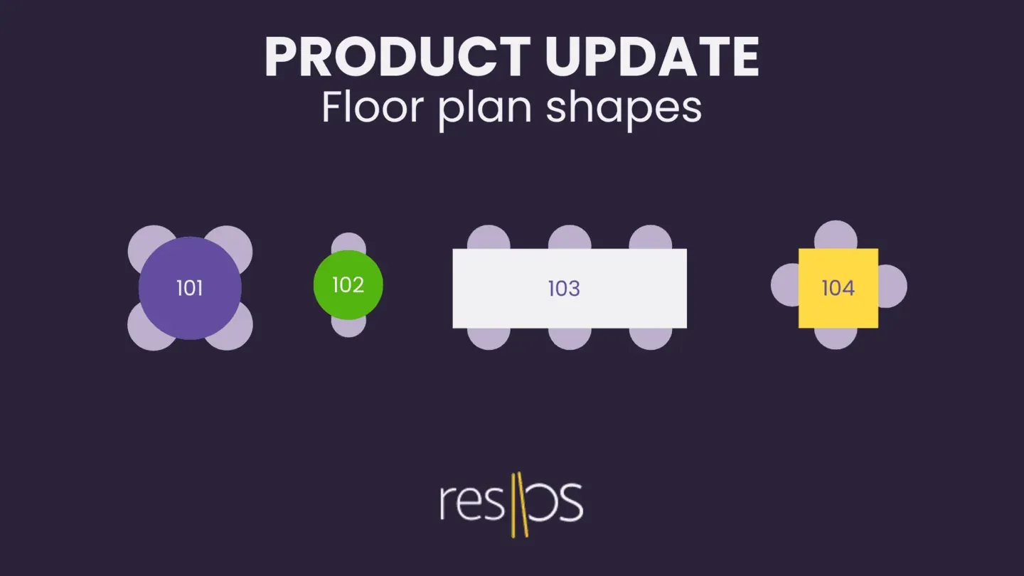 Floor plan shapes - product update
