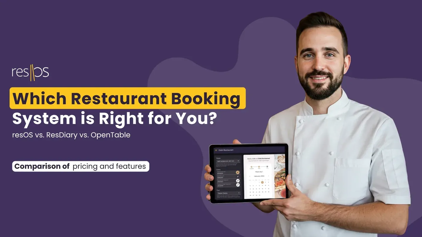 Restaurant booking system comparison