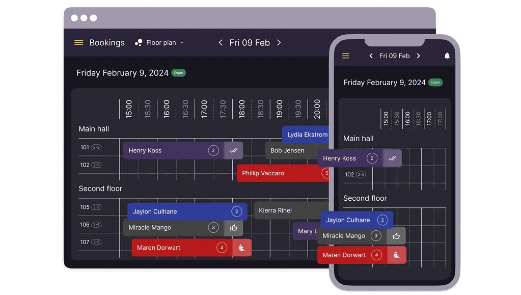 Restaurant Industry Trends | Booking system