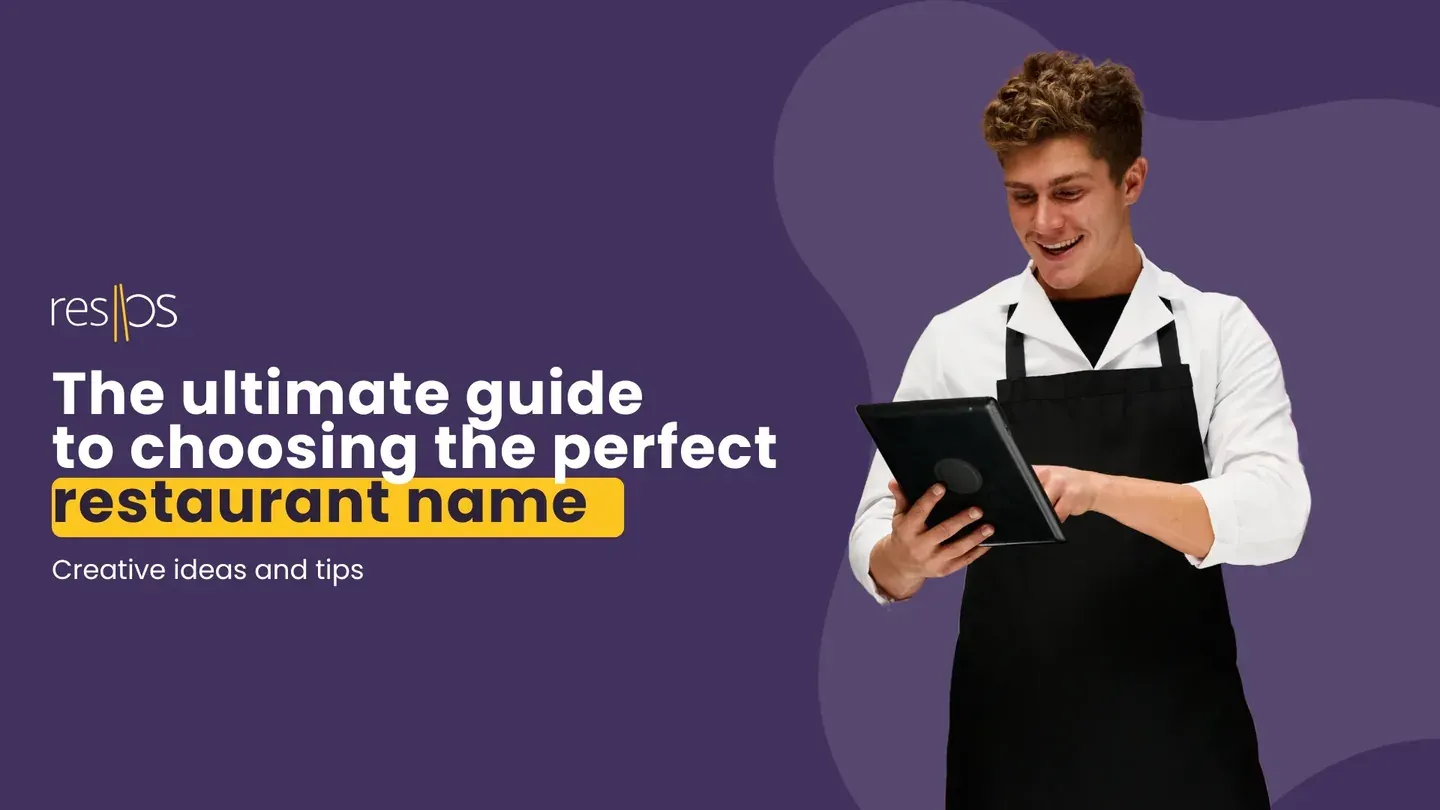Brainstorming a new restaurant name with creative branding and signage ideas