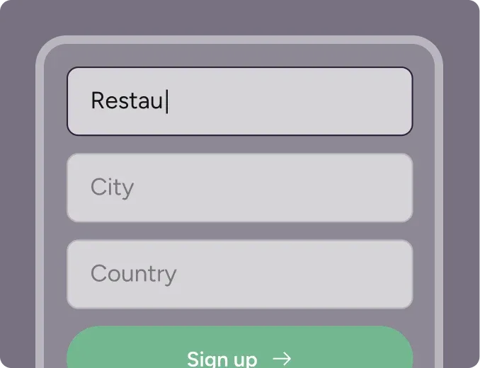Sign up for free