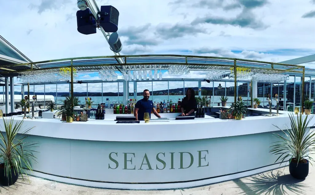 The bar at Seaside 