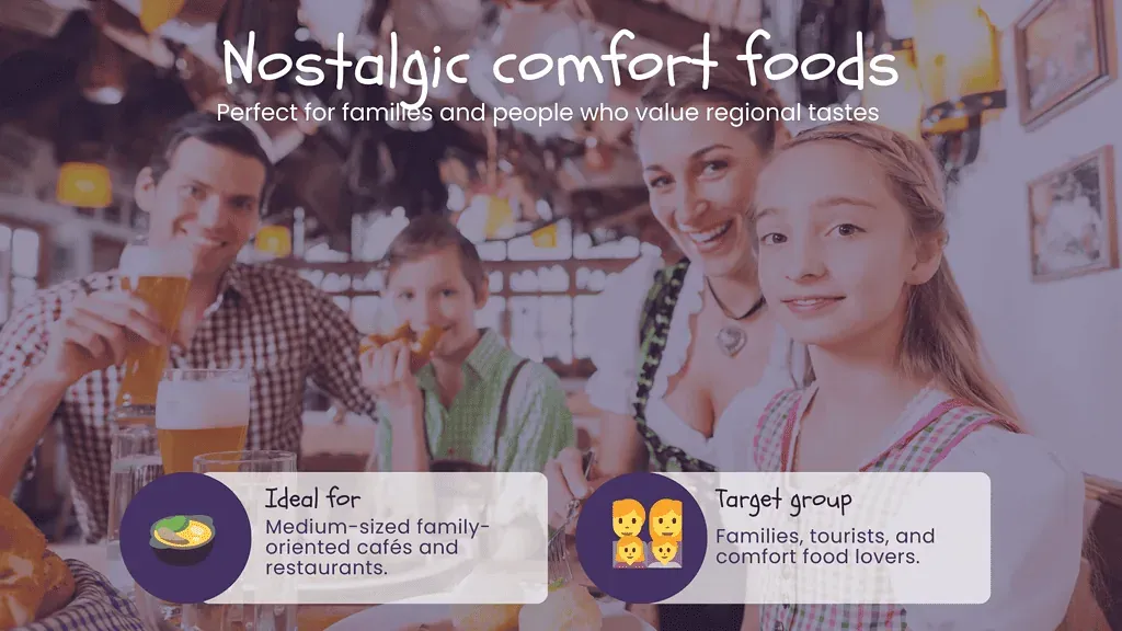 Traditional food – current food trend statistics 2024 for restaurant