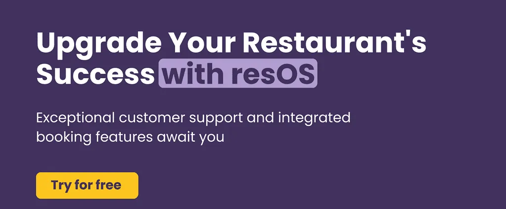try Resos for free