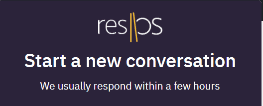 Easily start a conversation with our support team Use our booking system with a priority in support. Easily start a conversation by clicking the button at the right bottom corner